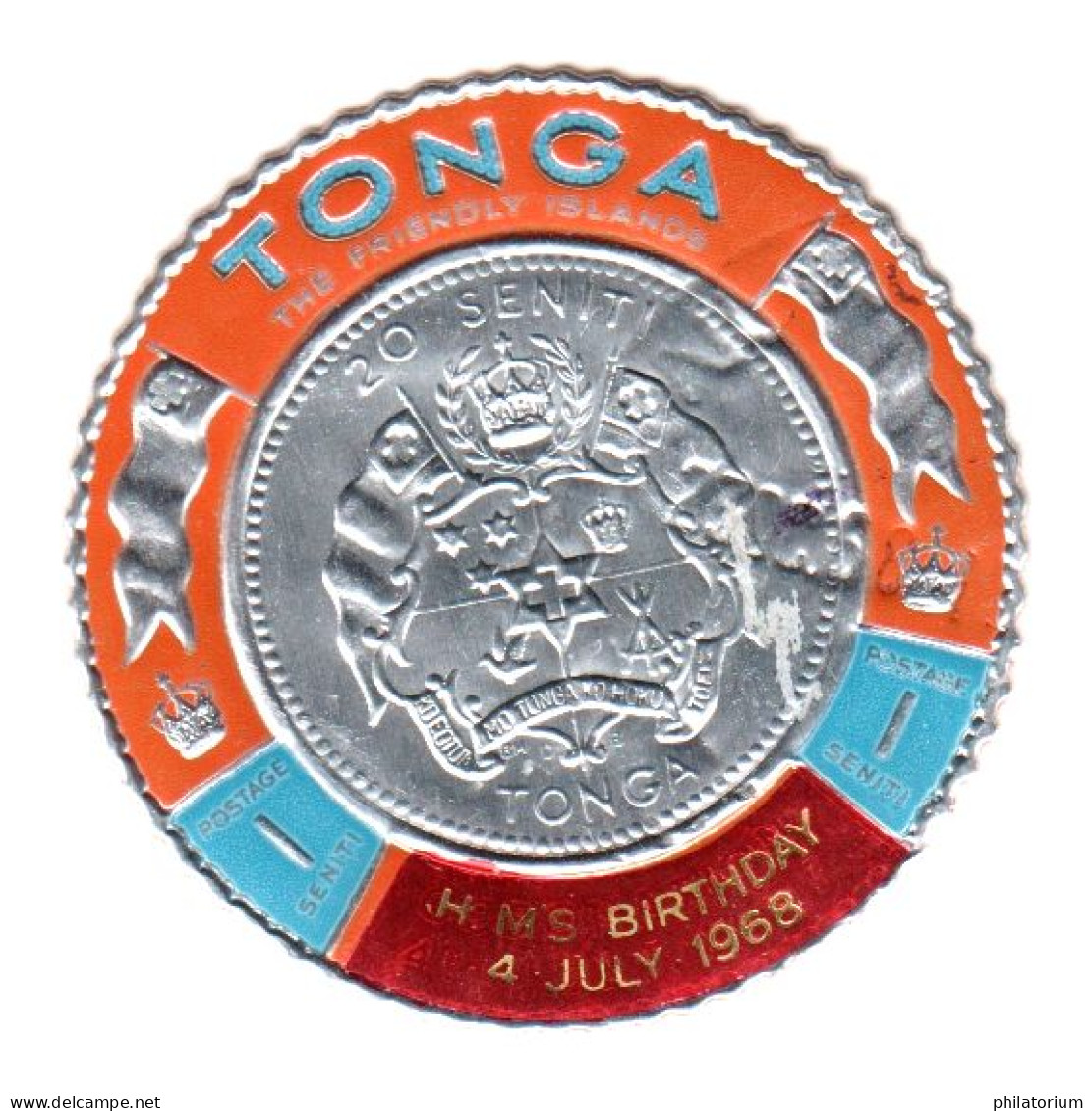 Tonga, Obl, Yv 203, Mi 242, SG 243, - Tonga (1970-...)