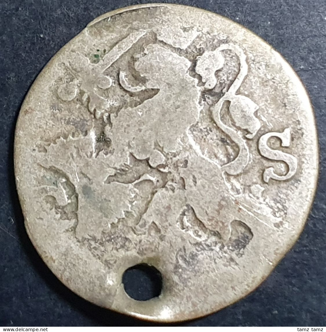 Provincial Dutch Netherlands West Friesland Frisiae 2 Stuiver 1711 Silver - Provincial Coinage