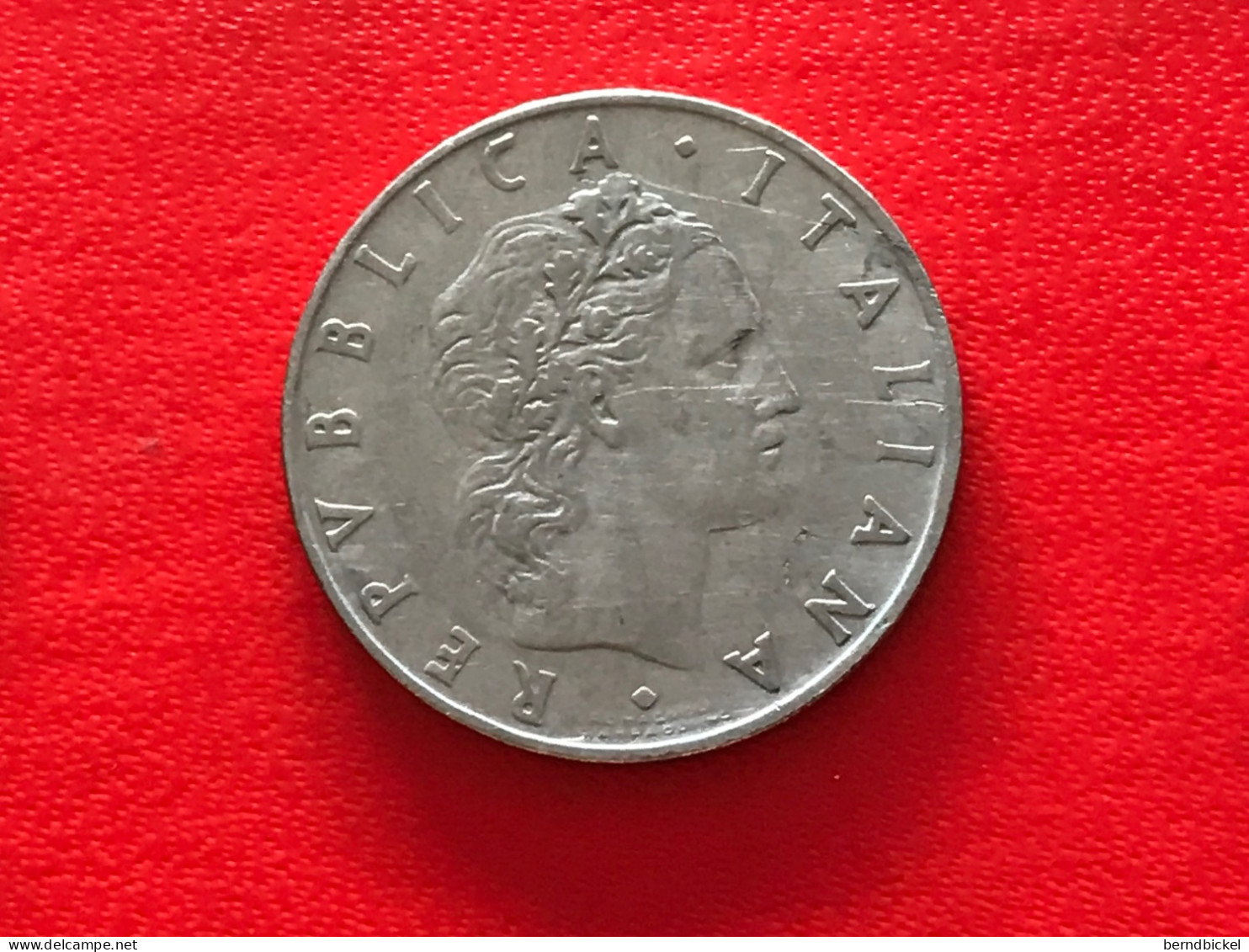 Münze Münzen Umlaufmünze Italien 50 Lire 1955 - 50 Lire