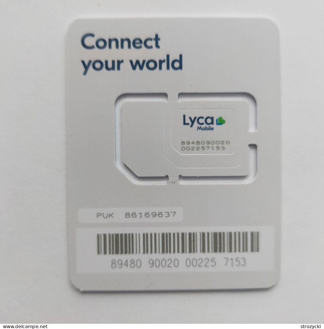 Poland - Lyca Mobile (standard, Micro, Nano SIM) - GSM SIM - Mint - Polen