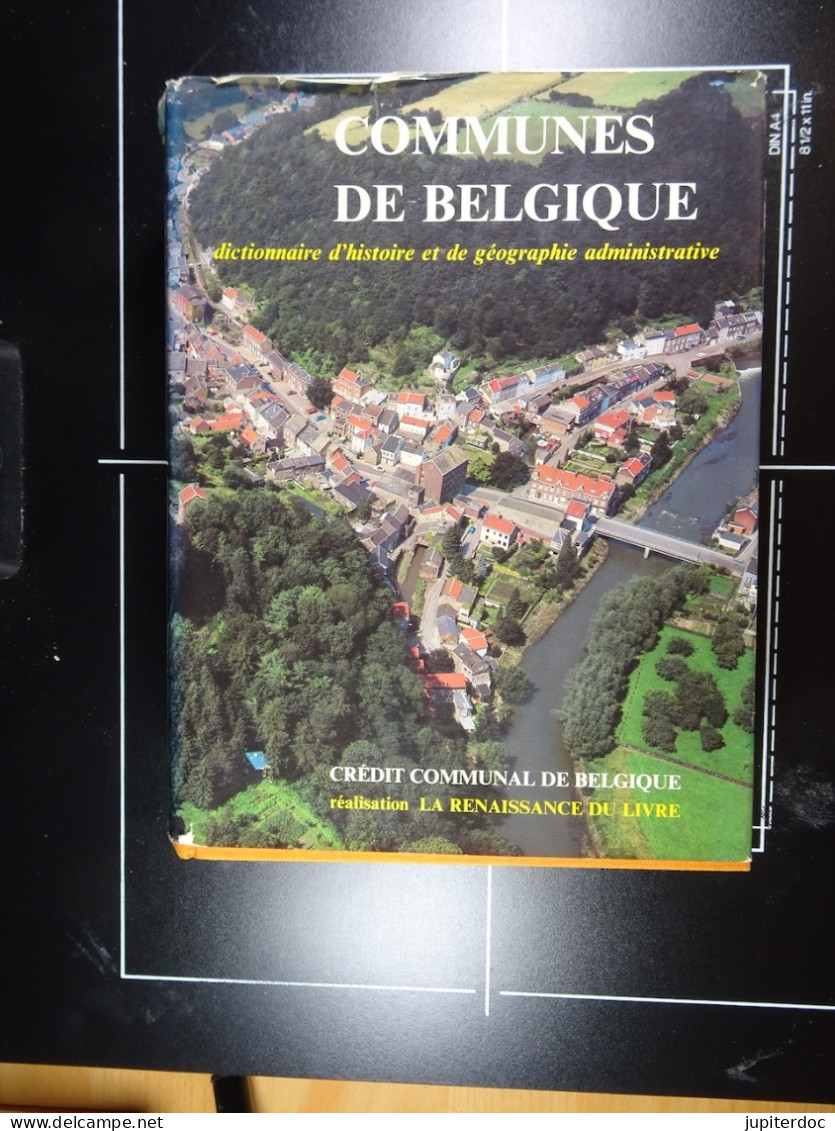 Dictionnaire des Communes de Belgique d'histoire et de géographie administrative Hasquin, Van Uyten et Duvosquel 1980