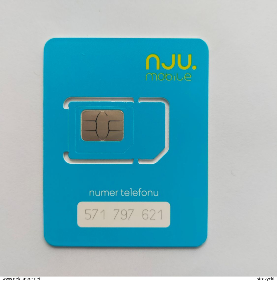 Poland - Nju.mobile (standard, Micro, Nano SIM) - GSM SIM - Mint - Poland