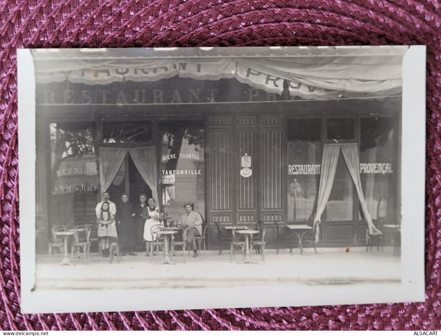 Carte Photo , Restaurant Provençal Bière Tantonville - Ristoranti