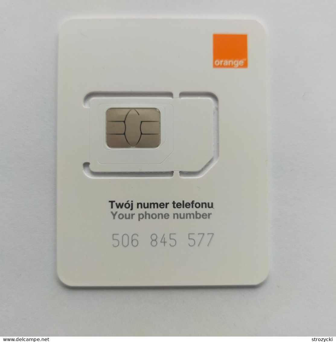 Poland - Orange (standard, Micro, Nano SIM) - GSM SIM - Mint - Pologne