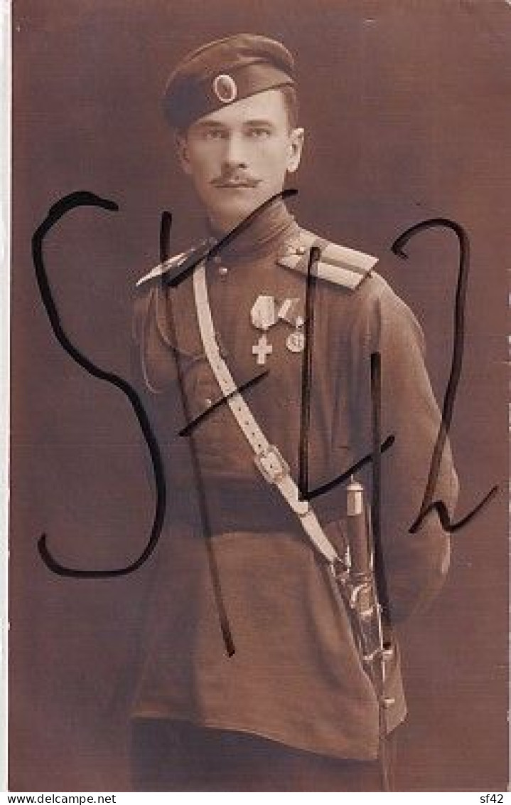 BELA CRKVA        CARTE PHOTO  CZECZ OFFICIER - Serbie