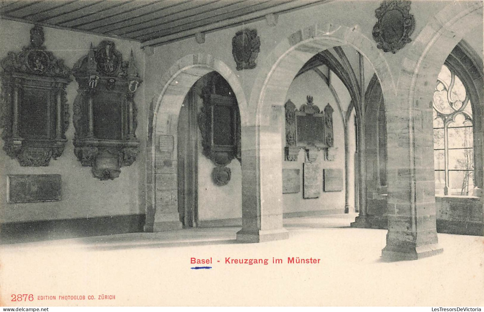 SUISSE - Basel - Kreuzgang Im Munster - Carte Postale Ancienne - Bazel