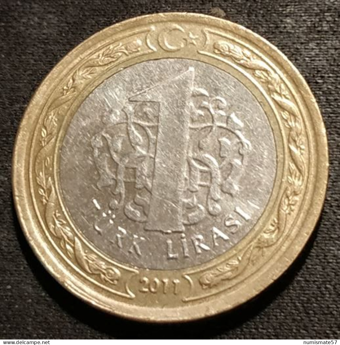 TURQUIE - TURKEY - 1 LIRA 2011 - KM 1244 - ( TÜRK LİRASI ) - Turquie