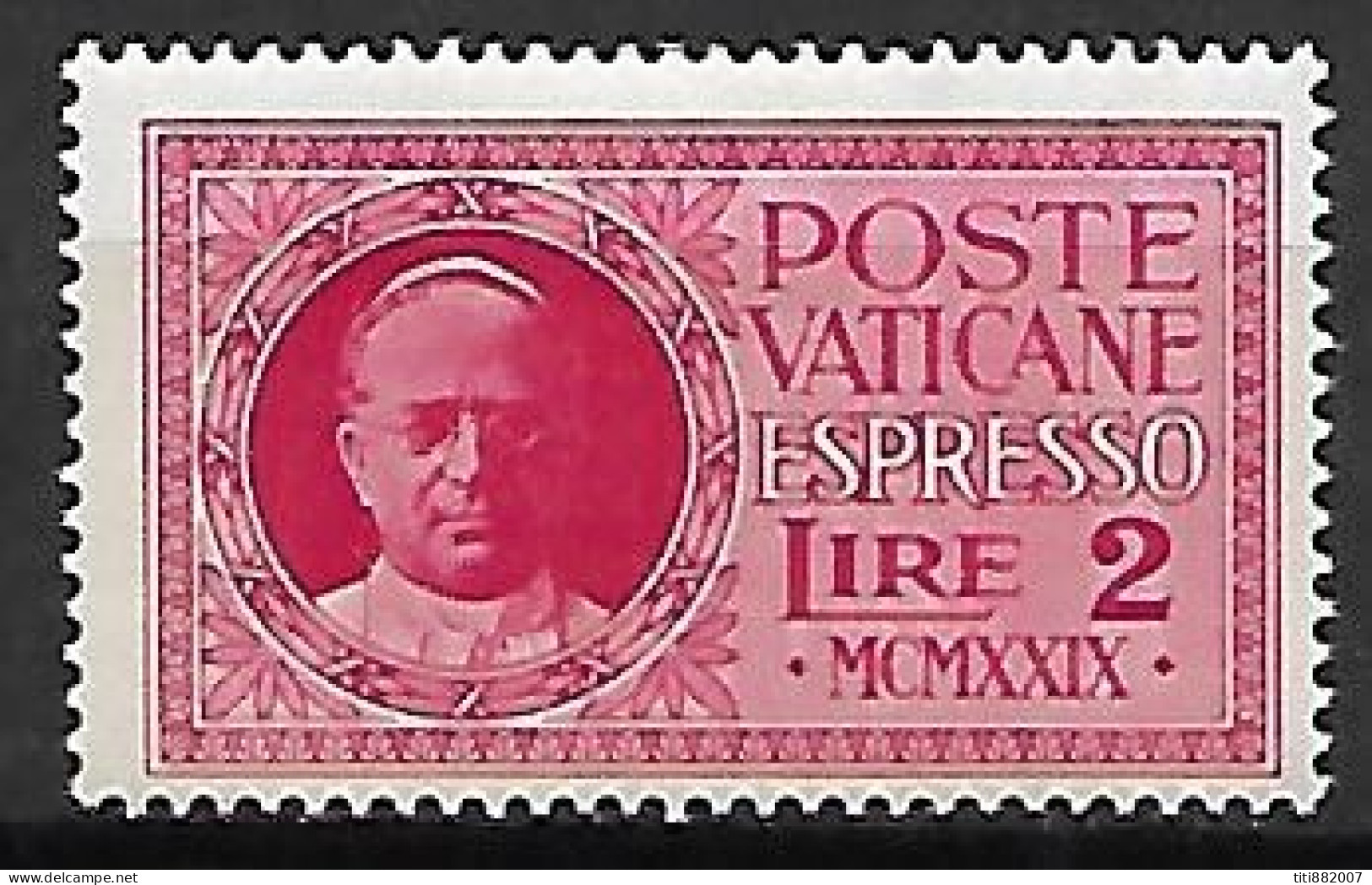 VATICAN   -  Exprèsso.  1929.   Y&T N° 1 *.  Pape  Pie  XI.  Cote 25 Euros - Express