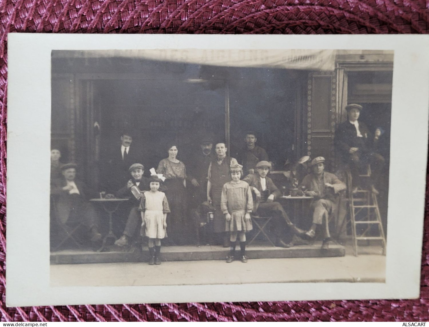 Carte Photo , Restaurant à Situer , Bière Des Aiglons , Bois Charbon - Restaurants