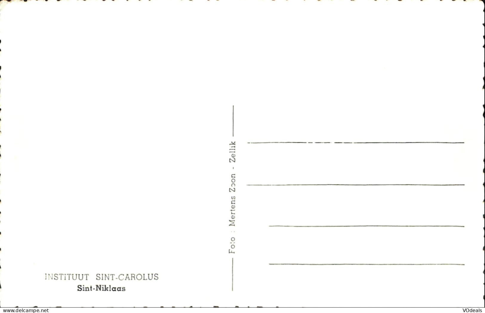 Belgique - Belgique -  Flandre Orientale - Sint-Niklaas - Instituut Sint-Carolus - Sint-Niklaas