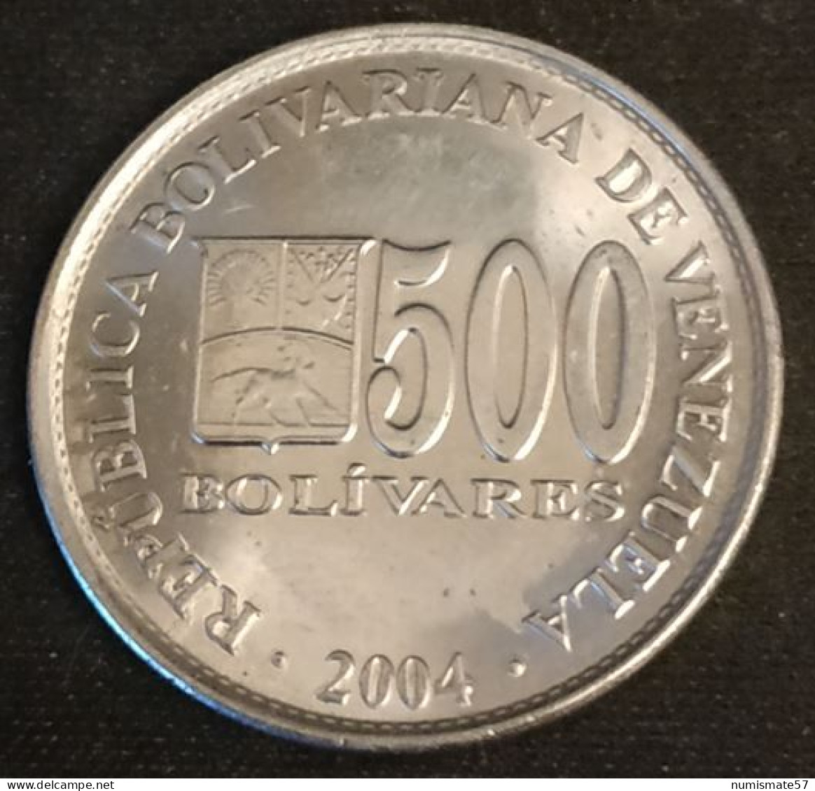Pas Courant - VENEZUELA - 500 BOLIVARES 2004 - KM 94 - ( Bolivar - Bolivars ) - Venezuela