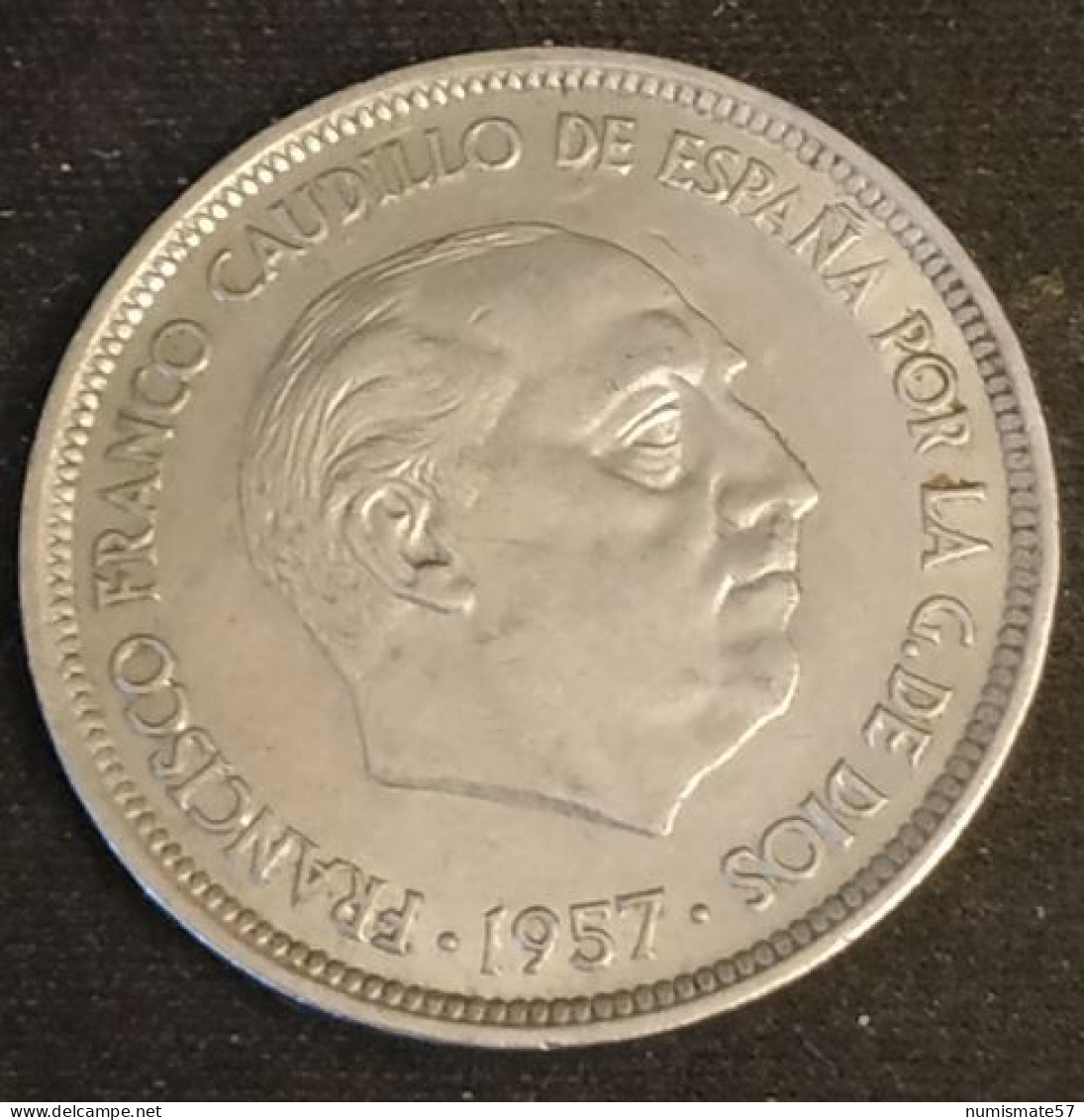 ESPAGNE - ESPANA - SPAIN - 50 PESETAS 1957 ( 1959 ) - Franco - KM 788 - 50 Pesetas