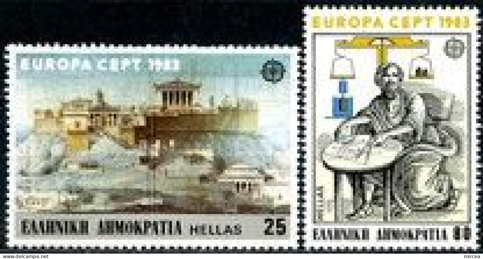 C5306 - Grece 1983 - Europa 2v.neufs** - Nuovi