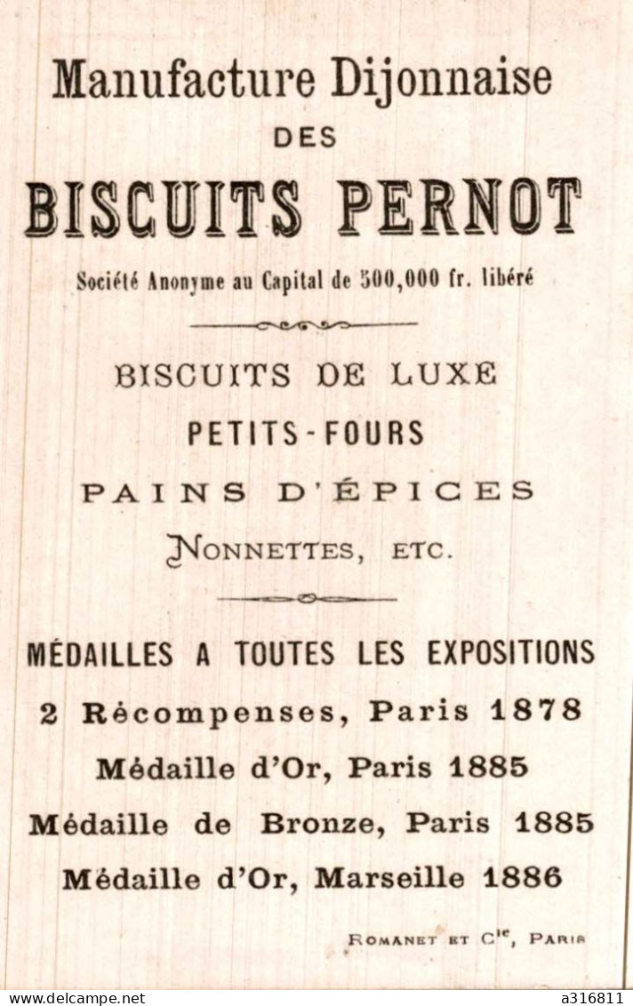 Biscuits Pernot  Rentrée Du Modèle Au Quartier - Pernot