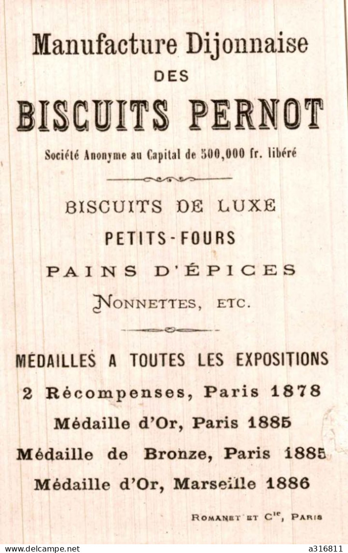 Biscuits Pernot  Major  ! C Est Pas Vous C Est L Aide - Pernot