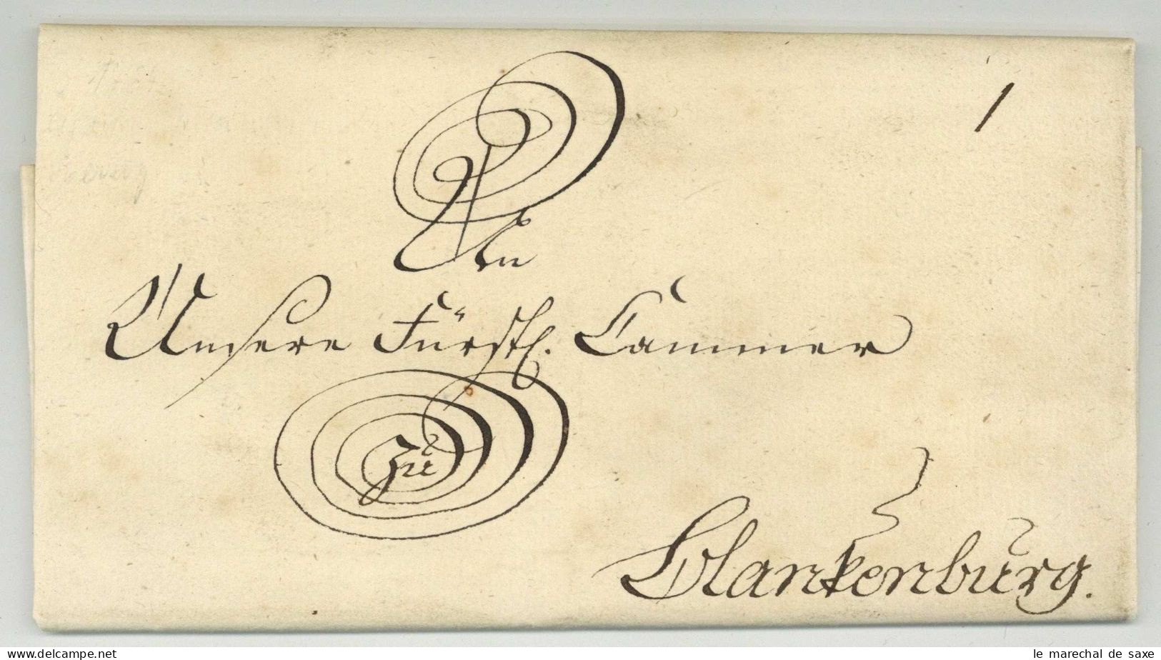 Braunschweig Wolfenbüttel Herzog Karl I. (1713-1780) Autograph 1764 Maulbeerplantage Münzenberg - Historical Figures