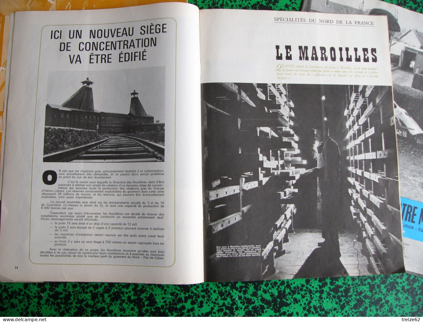 Lot 5 Revues NOTRE MINE 1967 1968 Houillères Du Bassin Nord Pas De Calais HBNPC Groupe De LENS ( Mineurs Charbon ) - Loten Van Boeken