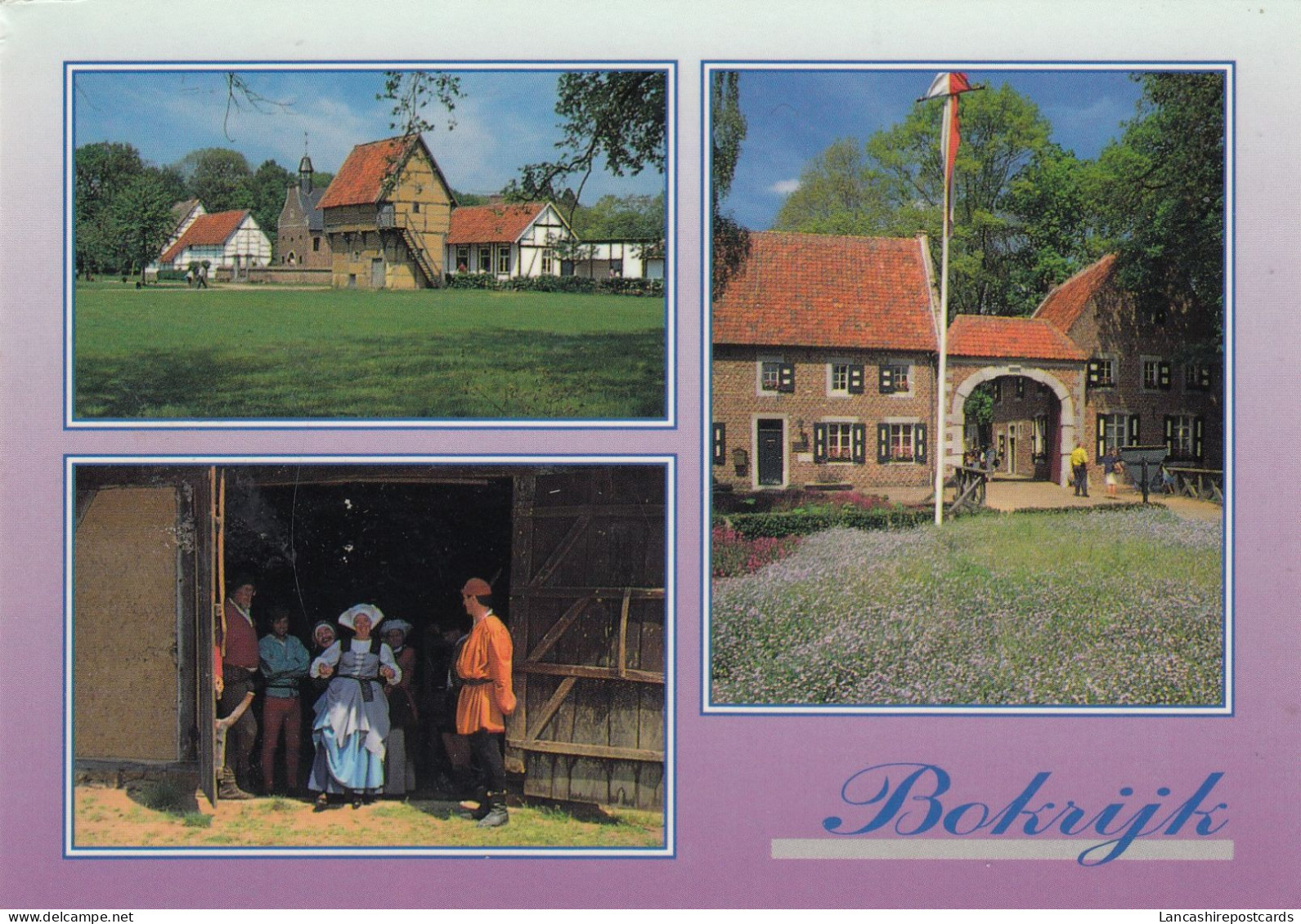 Postcard Domein Bokrijk Openluchtmuseum / Open Air Museum Genk PU 1996 My Ref B26301 - Genk