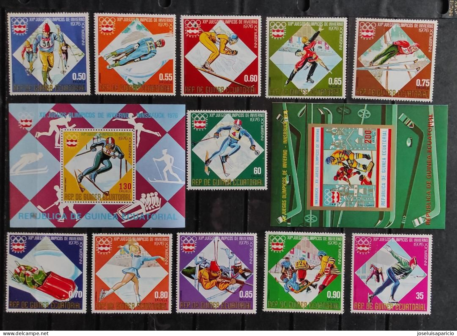 XII JUEGOS OLIMPICOS DE INVIERMO - INNSBRUCK 76 - MICHEL 762/77 B 205 B 206  MNH** - Winter 1976: Innsbruck