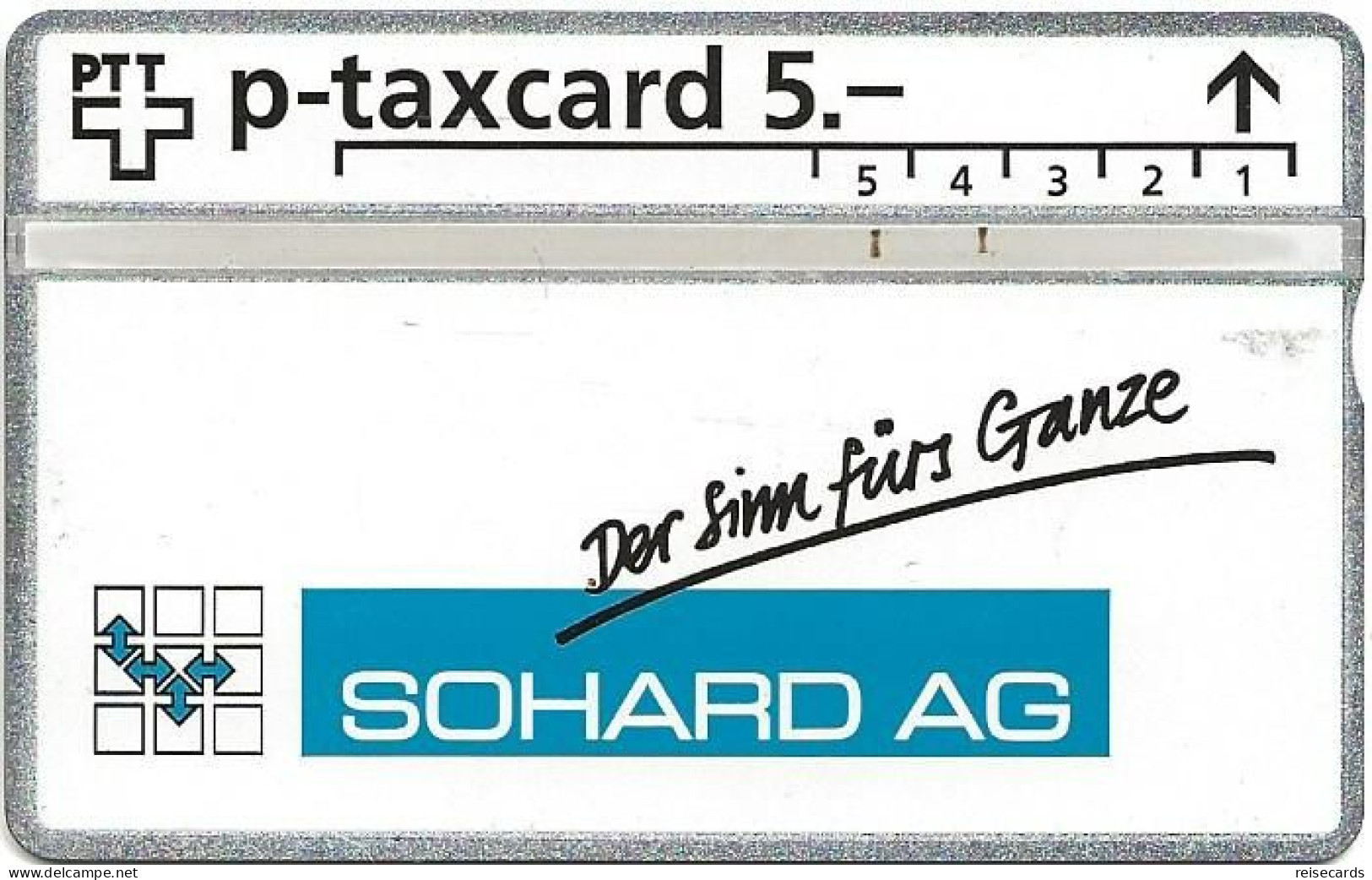 Switzerland: PTT K P 94/02 402L Sohard AG - Switzerland