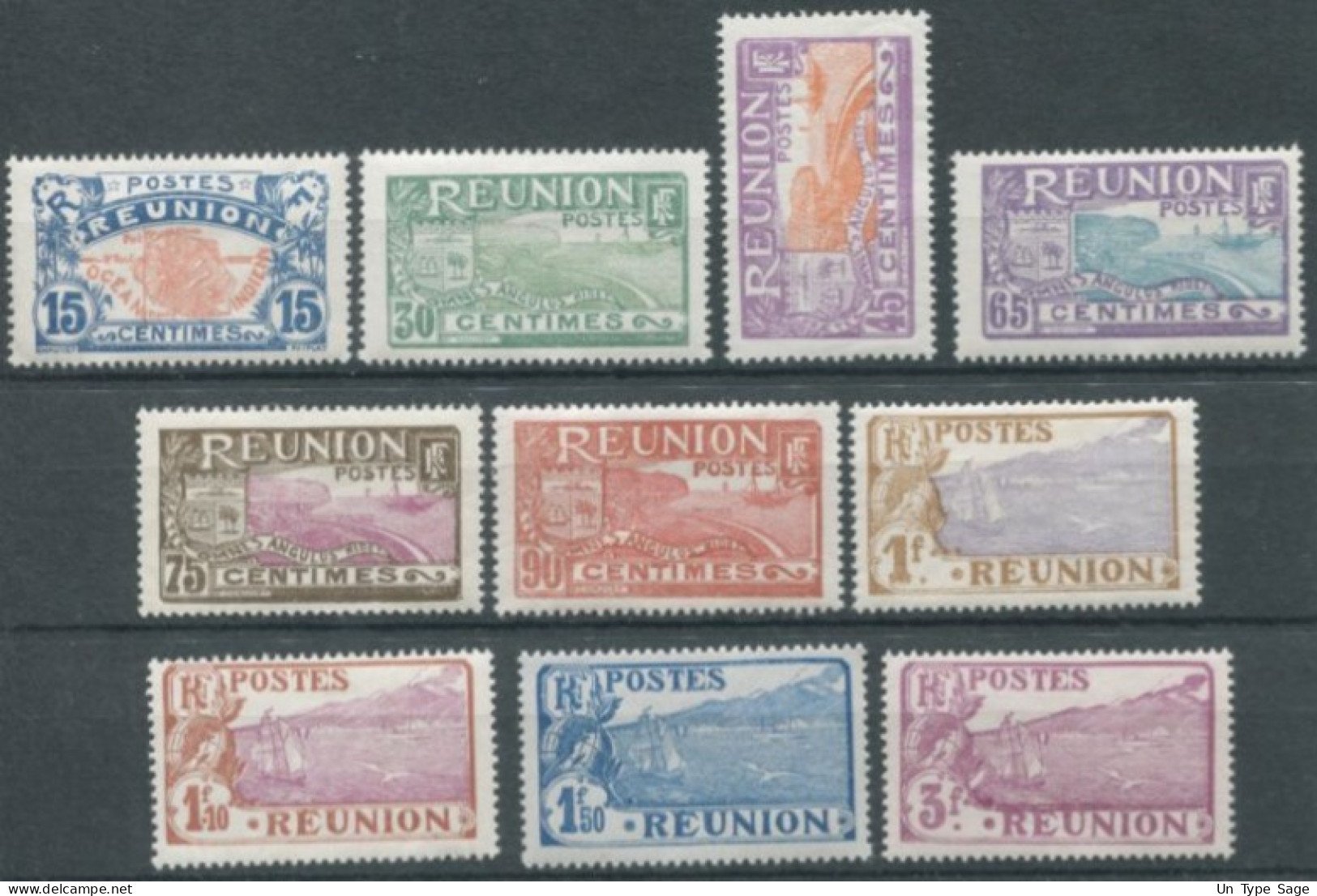 Réunion N°109 à 118 Neuf* - (F2206) - Nuevos