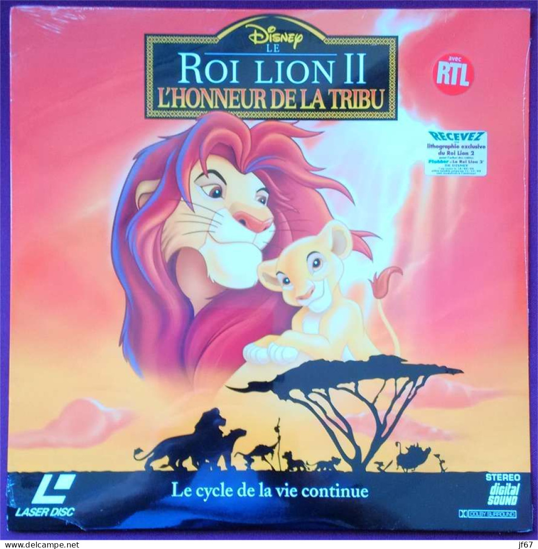 Le Roi Lion 2 (Laserdisc / LD) Disney - Sonstige Formate