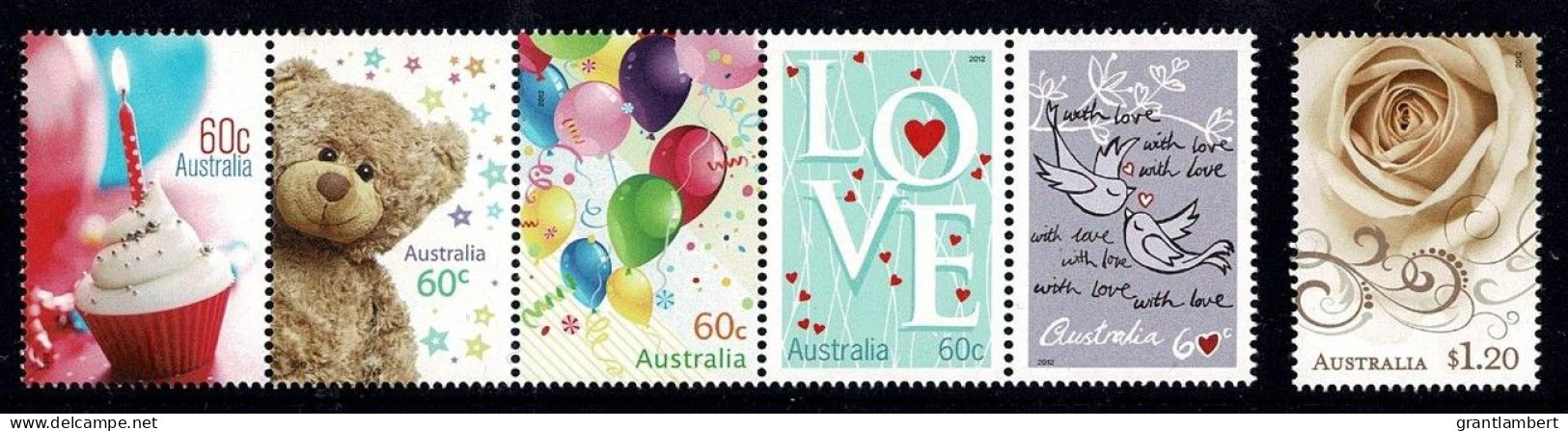 Australia 2012 Greetings - Precious Moments  Set Of 6 MNH - Ungebraucht