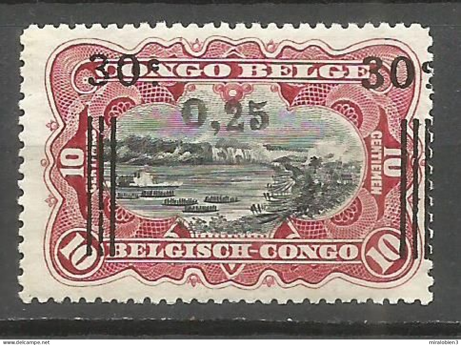 CONGO BELGA YVERT NUM.  104 NUEVO SIN GOMA - Unused Stamps