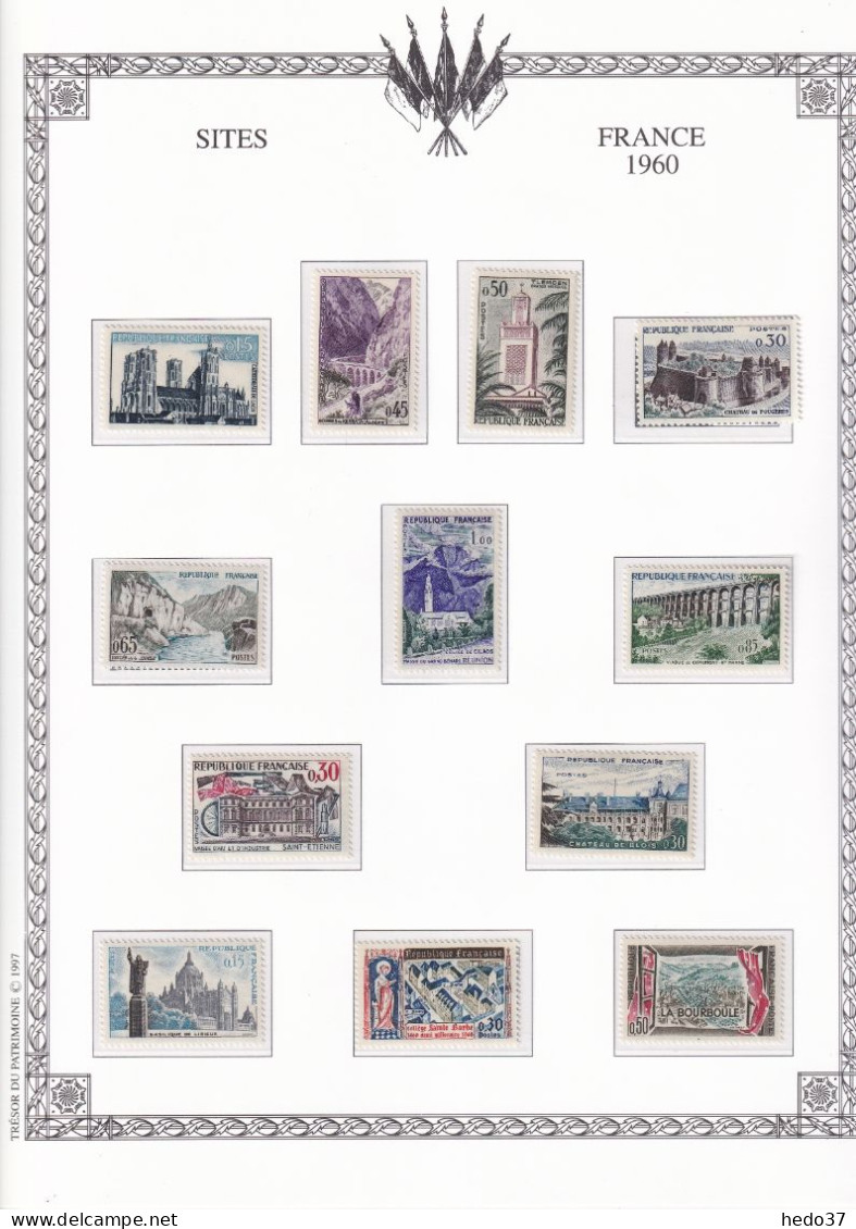 France Année Complète 1960 - N°1230/1280 - Neufs ** Sans Charnière - TB - 1960-1969