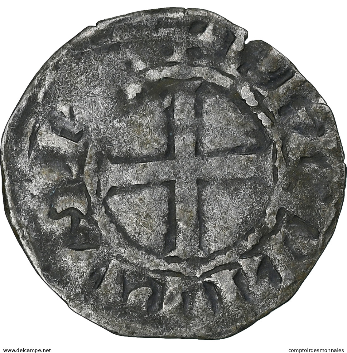 France, Philippe II, Denier, 1180-1223, Saint-Martin De Tours, Argent, TB+ - 1180-1223 Philippe II Auguste