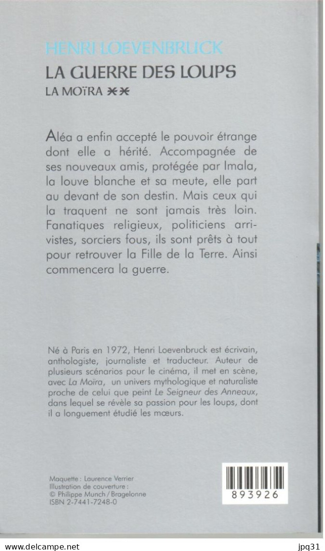 Henri Lœvenbruck - La Moïra - 3 Vol - 2004 - Fantásticos