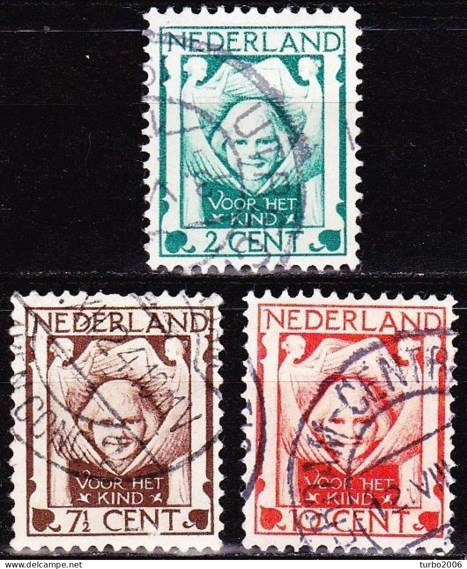 1924 Kinderzegels Gestempelde Serie NVPH 141 / 143 - Used Stamps