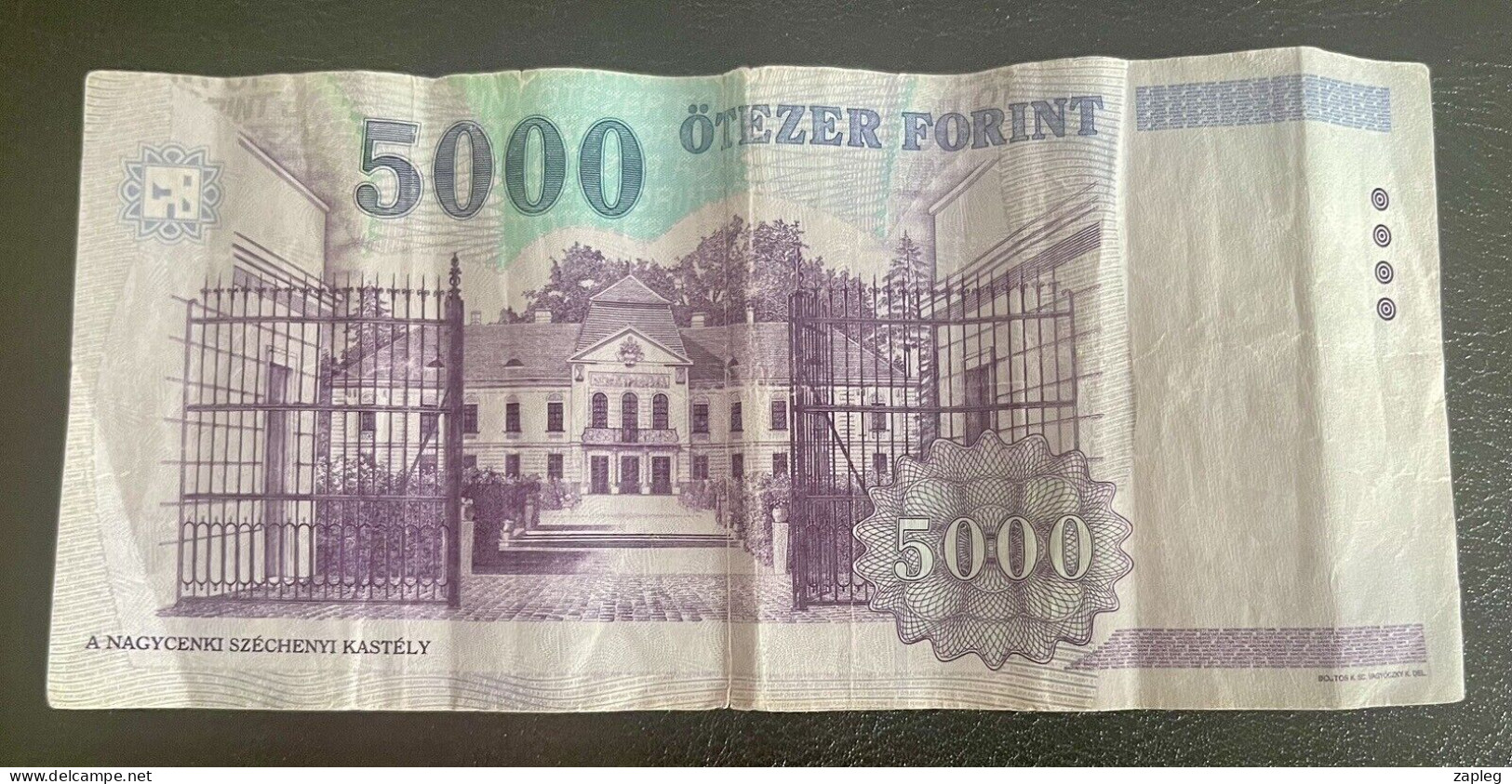 Billet, Hongrie, 5000 Forint, 2005 - Ungheria