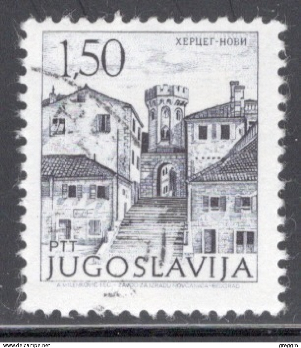 Yugoslavia 1971 Single Stamp For Sightseeing In Fine Used - Gebraucht