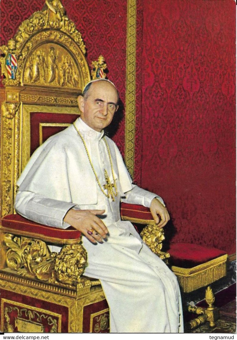 4 Cartes Postales PAUL VI Et Jean Paul II - Vatikanstadt
