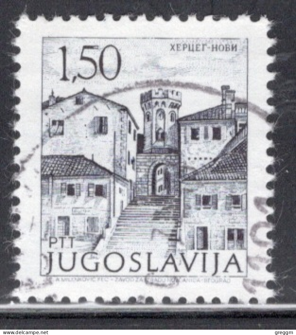 Yugoslavia 1971 Single Stamp For Sightseeing In Fine Used - Gebraucht