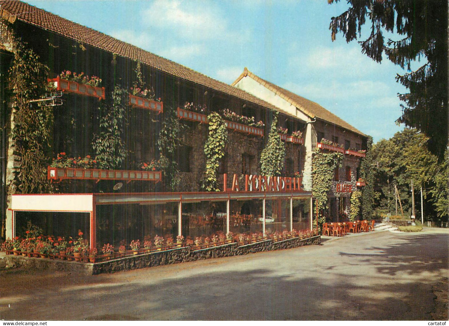 Hotel Restaurant LA MORVANDELLE . Les Settons .  MONTSAUCHE - Montsauche Les Settons