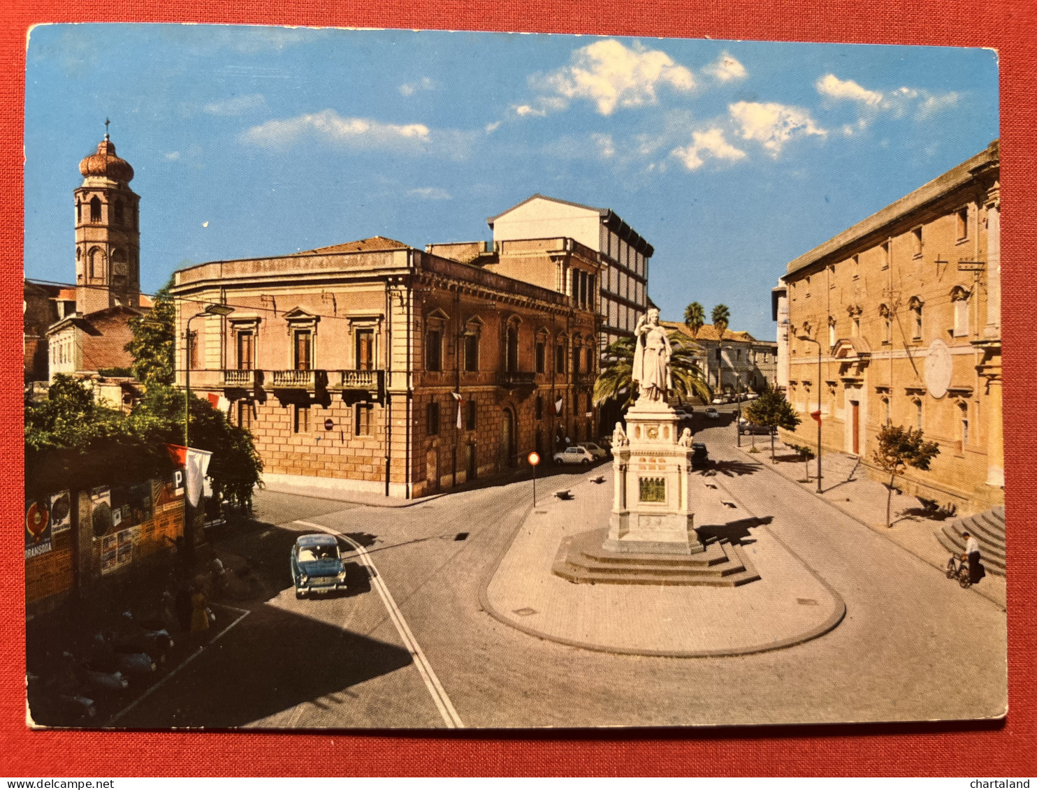 Cartolina - Oristano - Piazza Eleonora - 1969 - Oristano