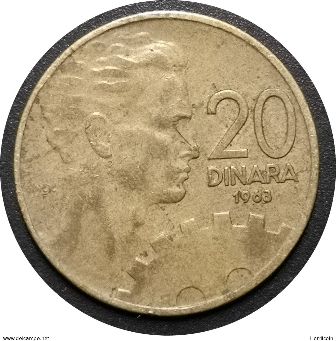 1963   - 20 Dinara Yougoslavie / KM#40 - Yugoslavia