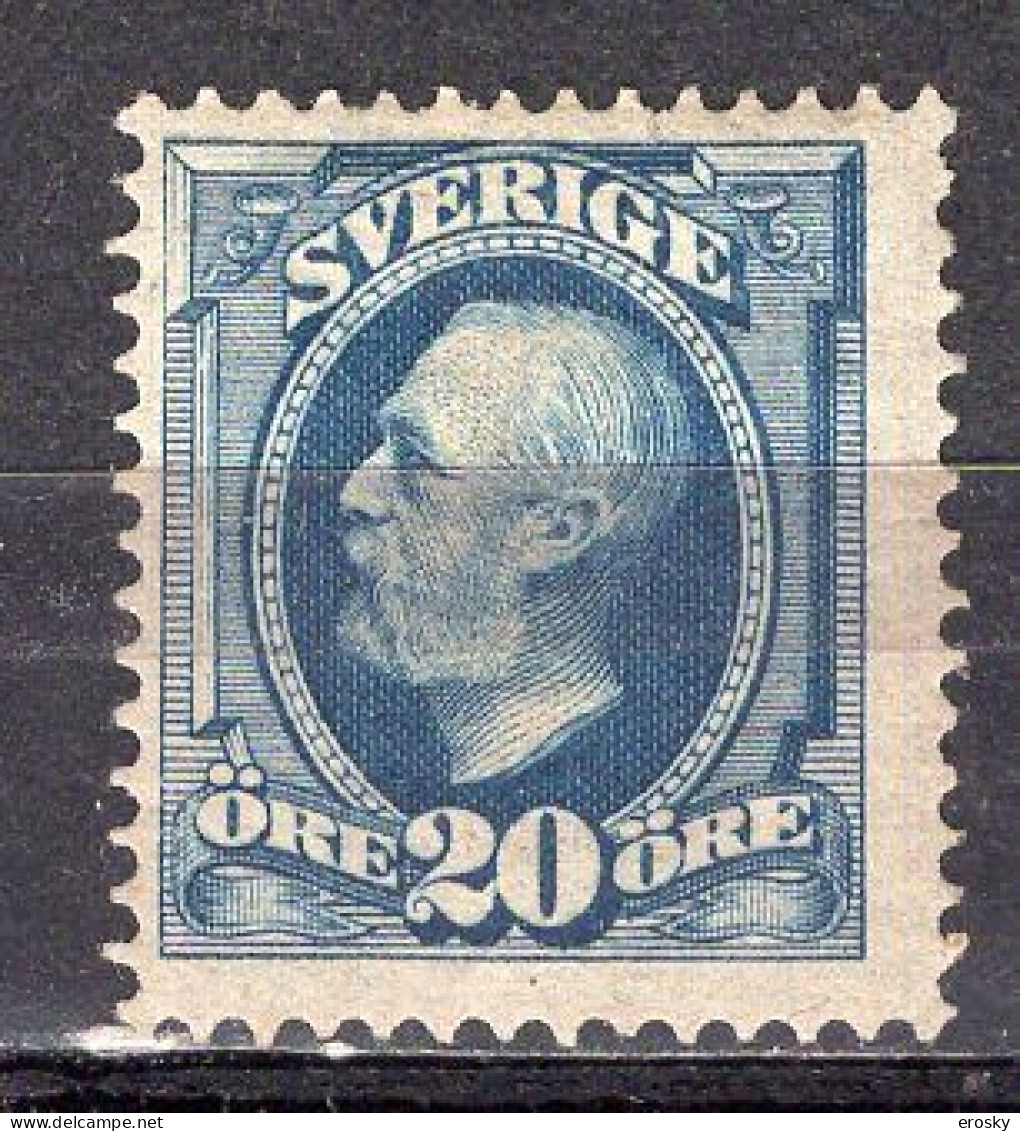 T1162 - SUEDE SWEDEN Yv N°45 * - Unused Stamps