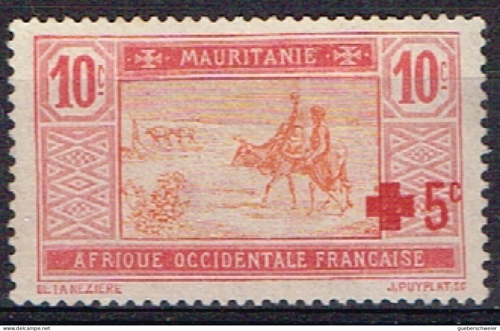 MAUR 23 - MAURITANIE N° 34 Neuf(*) Croix-Rouge - Neufs