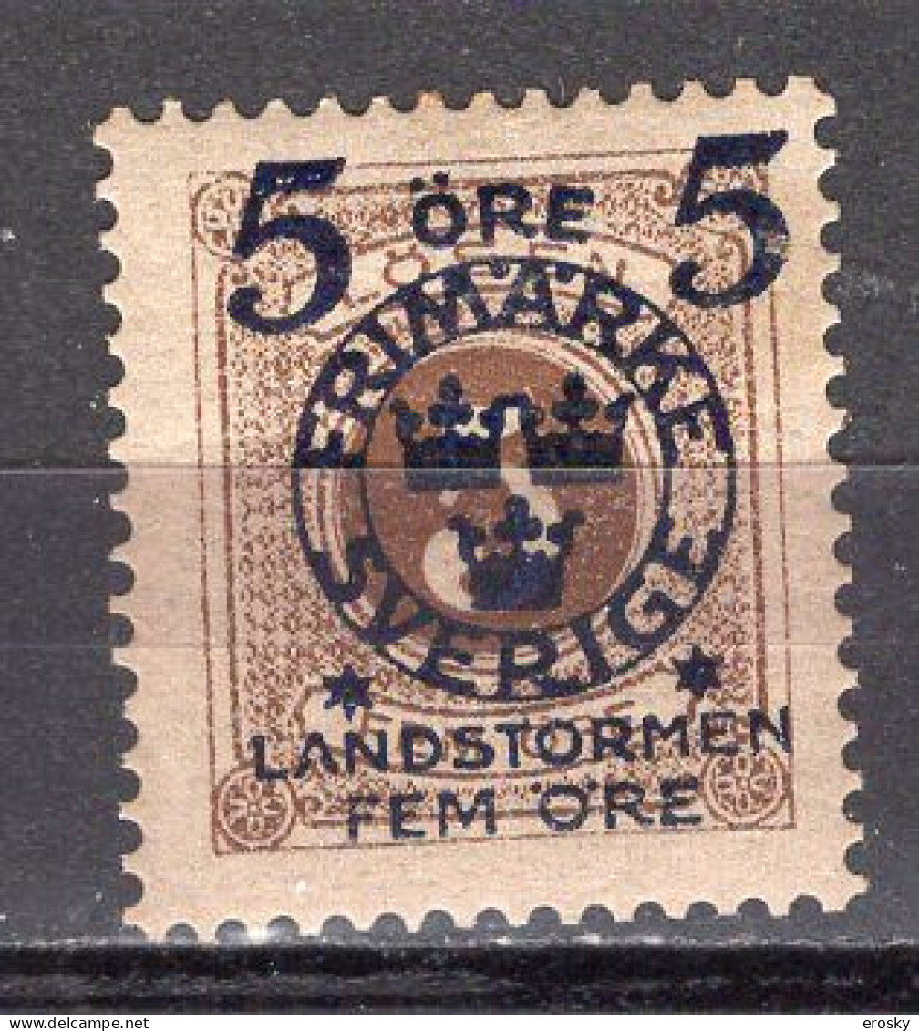 T1165 - SUEDE SWEDEN Yv N°89 * - Unused Stamps