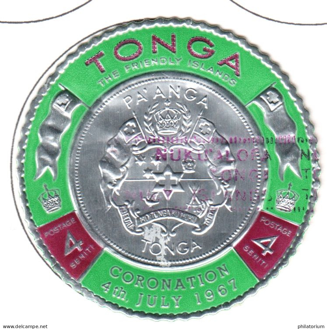 Tonga, Oblitéré, Yv 177, Mi 203, SG 204, - Tonga (1970-...)