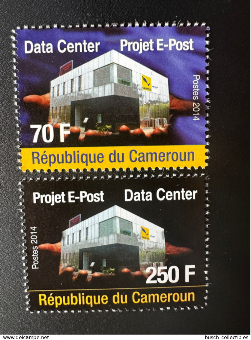 Cameroun Cameroon Kamerun 2014 Mi. 1277 - 1278 Projet E-Post Data Center Poste Campost - Cameroon (1960-...)