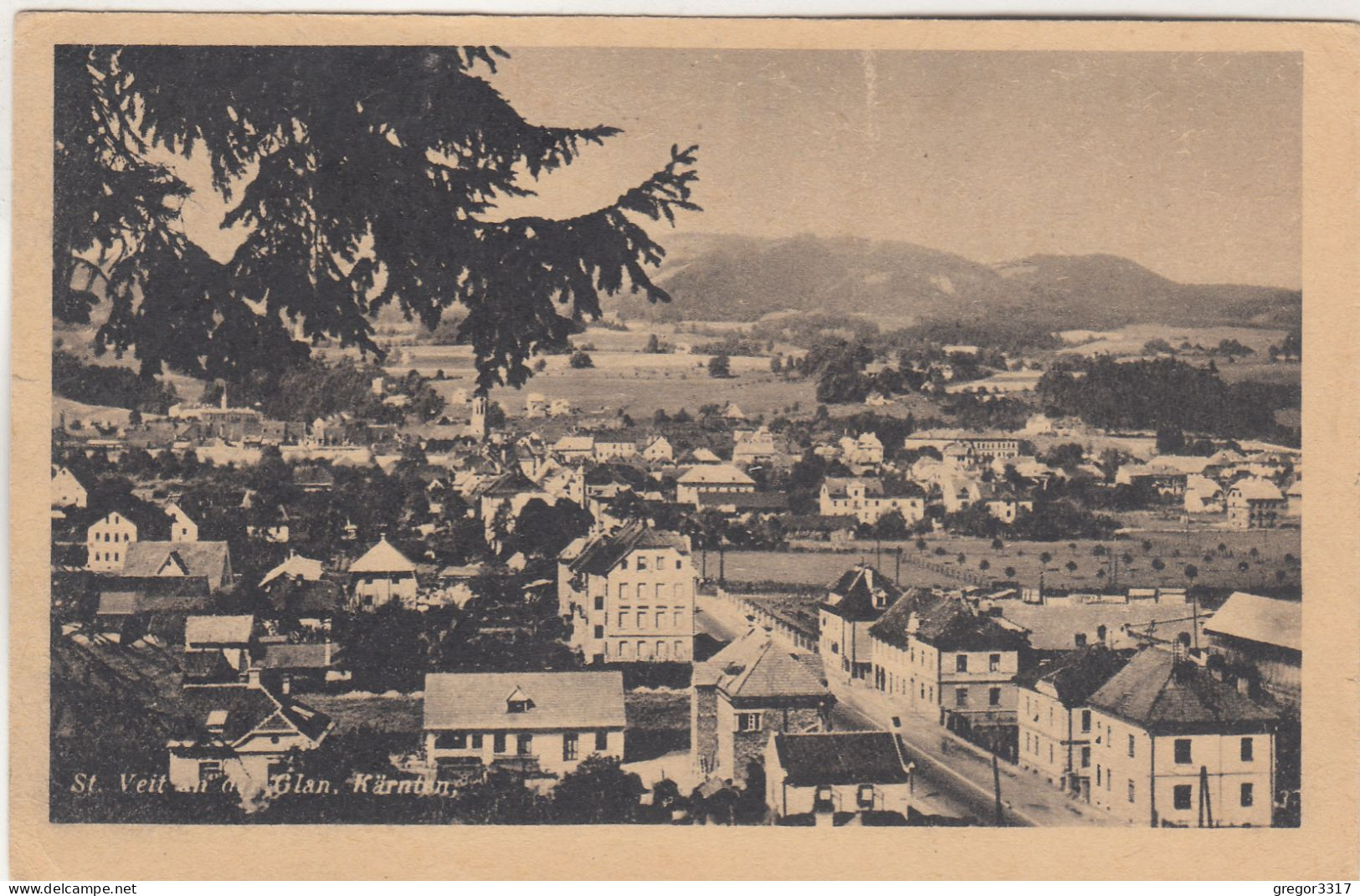 E4649) ST. VEIT A. D. Glan - Kärnten - Häuser Straße ALT - St. Veit An Der Glan