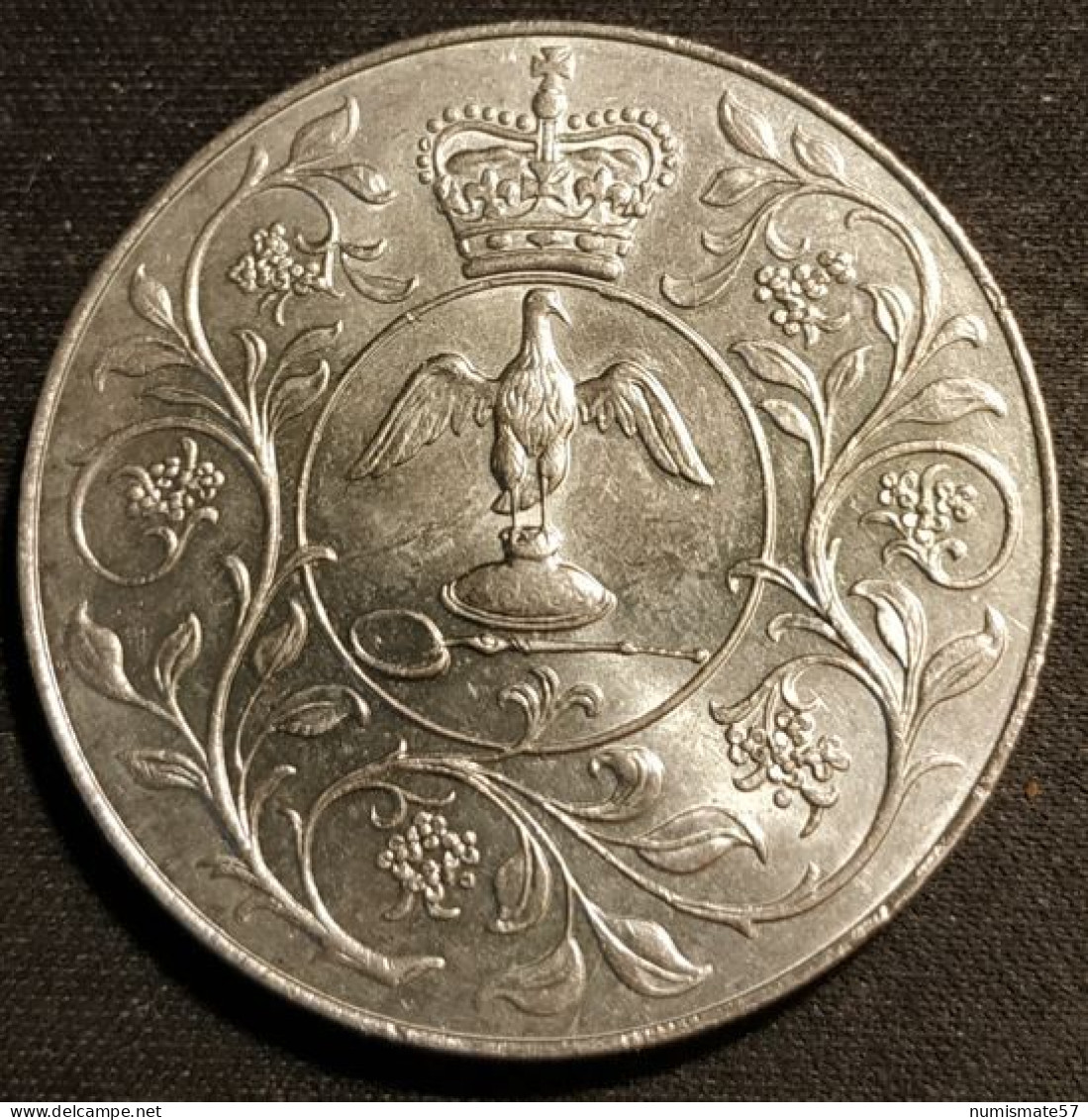 GRANDE BRETAGNE - 25 PENCE 1977 - Jubilé D'argent De Règne - KM 920 - ( Great Britain ) - 25 New Pence