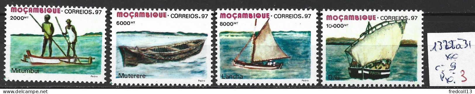 MOZAMBIQUE 1328 à 31 ** Côte 9 € - Mozambique