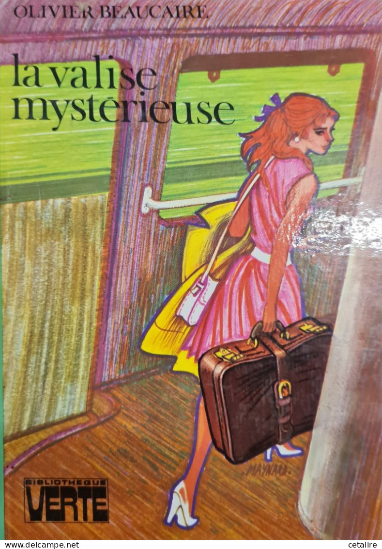 La Valise Mysterieuse Olivier Beaucaire  +++ BON ETAT+++ - Bibliotheque Verte