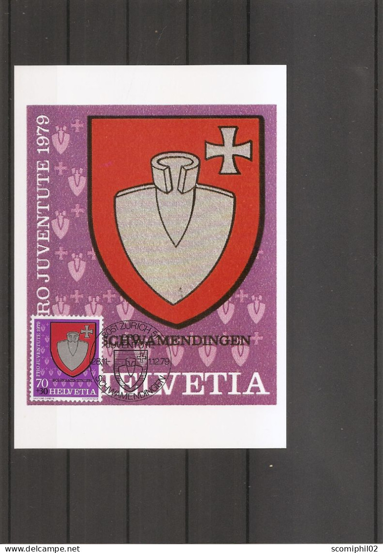 Armoiries - Schamendingen ( CM De Suisse De 1979 à Voir) - Enveloppes