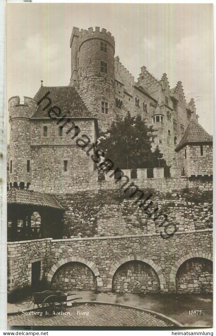 Stolberg Rhld. - Burg - Foto-Ansichtskarte - Verlag L. Elkemann Stolberg - Stolberg